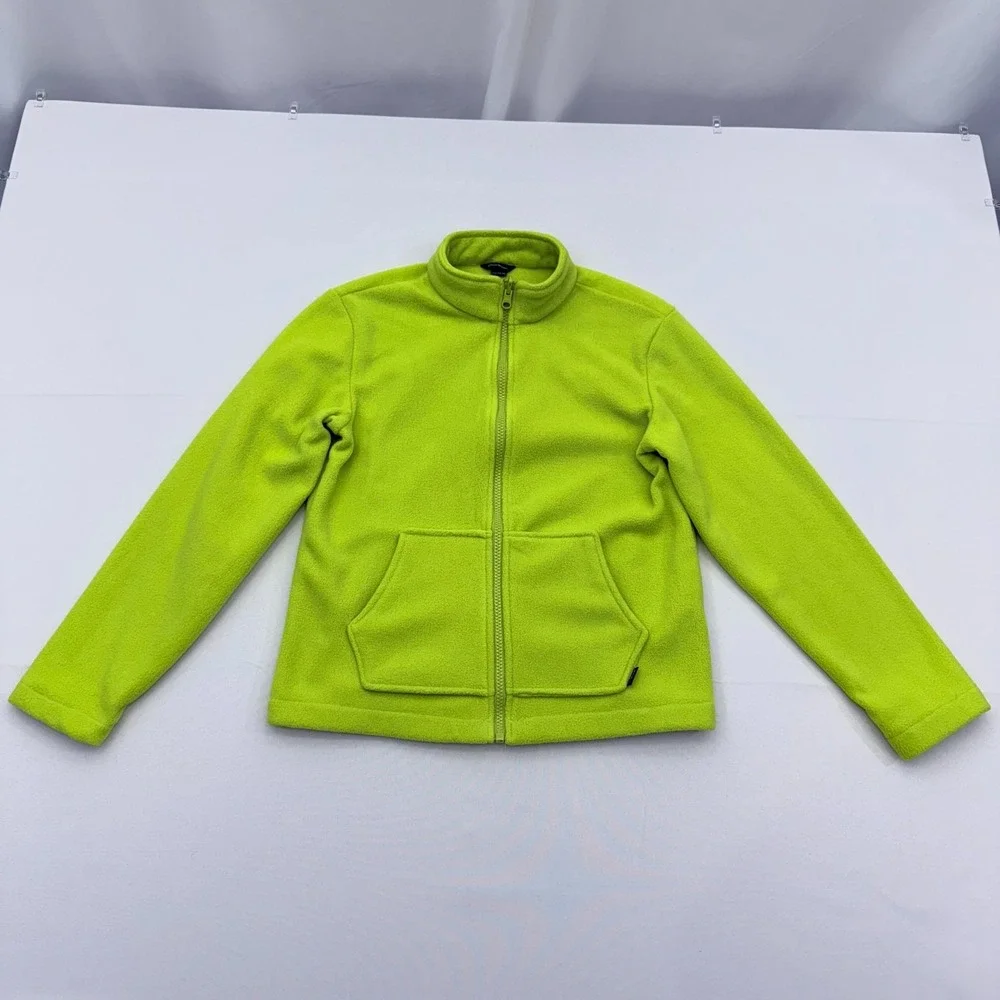 Eddie Bauer 3 in 1 Jacket Boys Large 14 Zip Out Fleece‎ Liner Hooded Rain Coat
